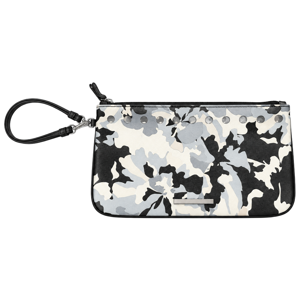 Nine West Floral Camo Wristlet Wallet 1