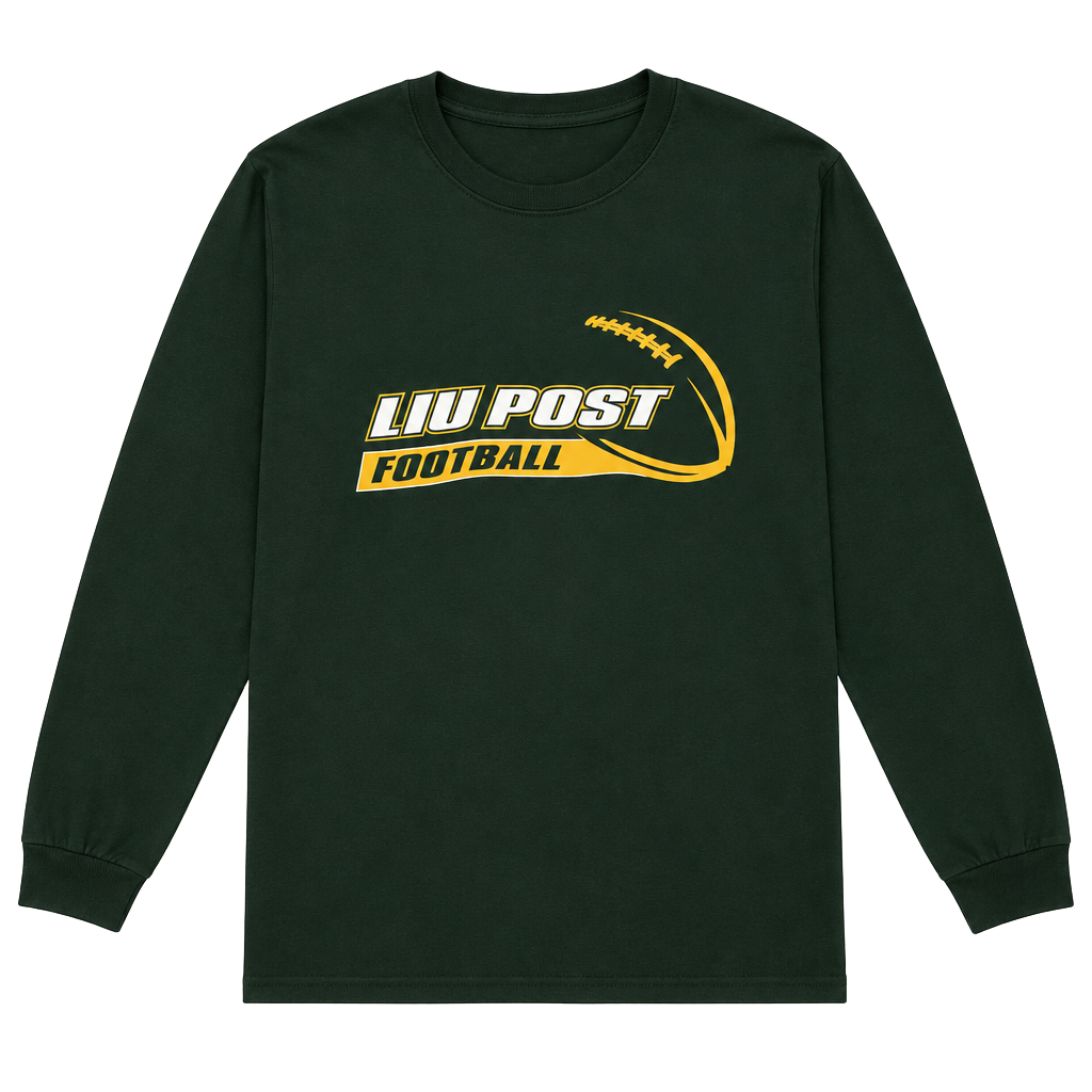 Liu Post Football Long Sleeve Shirt 1