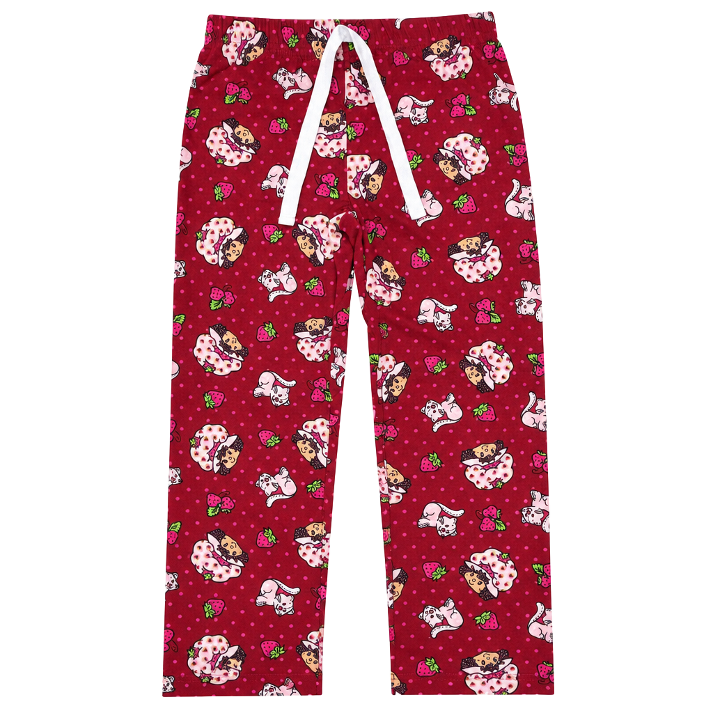 Strawberry Shortcake Pajama Pants Size M 1