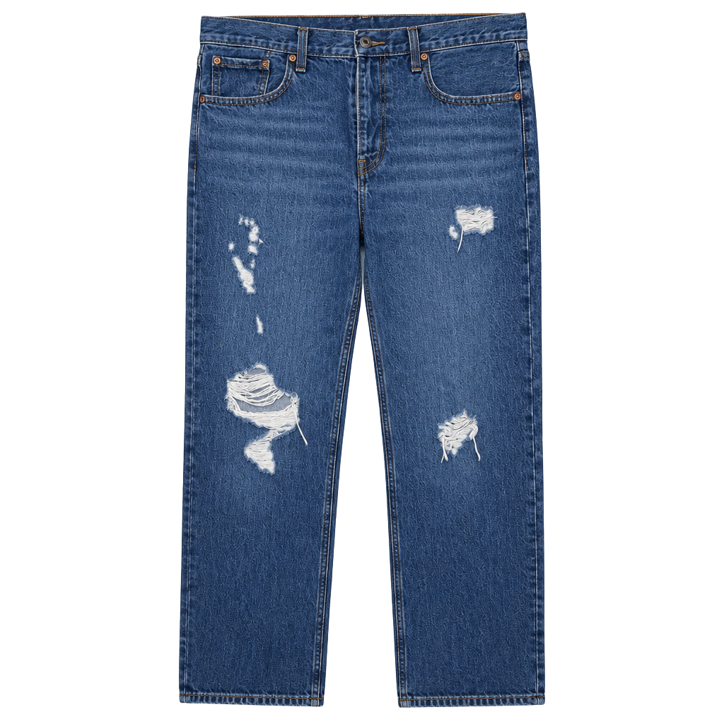 Levi's Low Pro Straight Jeans Size 30 Distressed 1