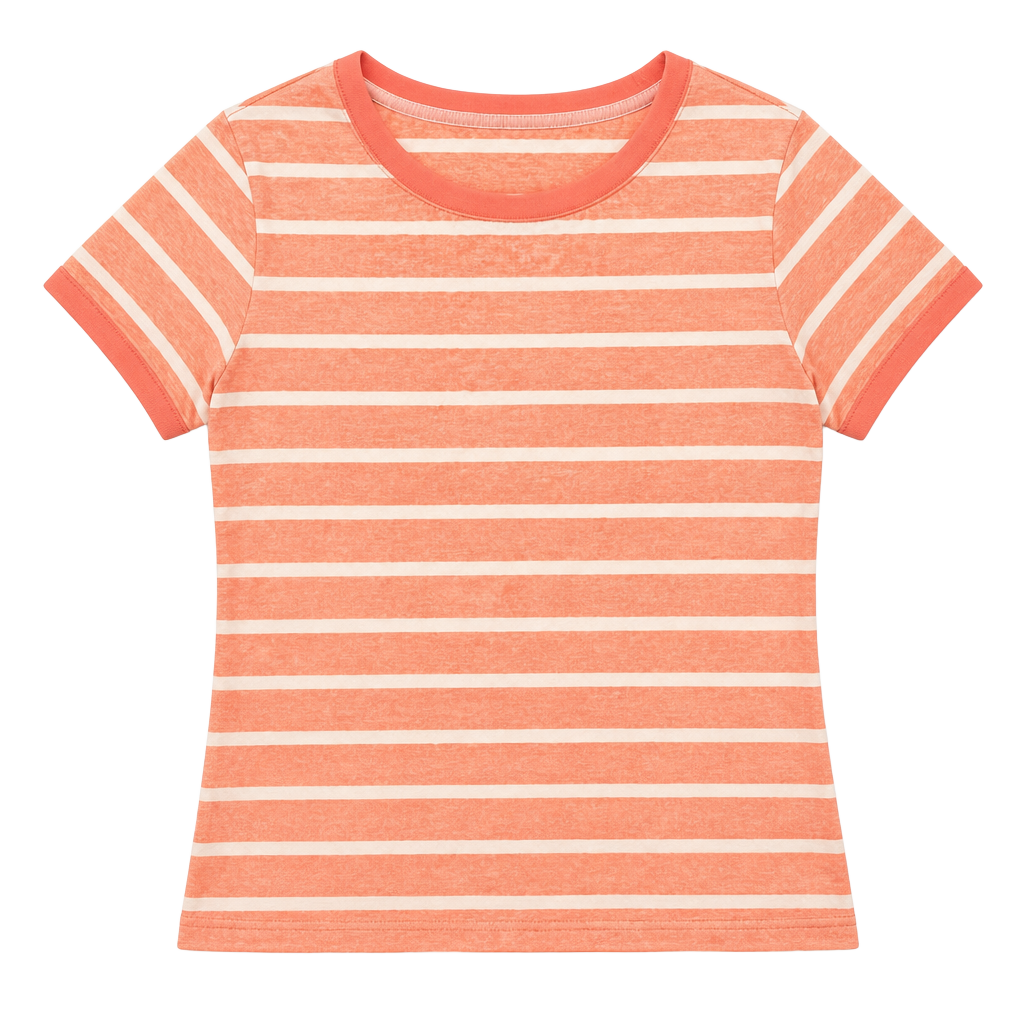 Tommy Bahama Striped Dress Size XS/TP Orange White Cotton Belted 1