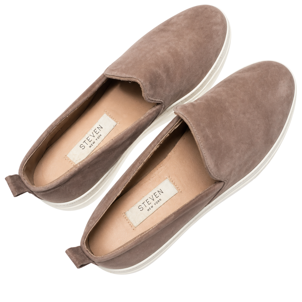 Steven New York Ayden Suede Slip-On Platform Sneakers 1