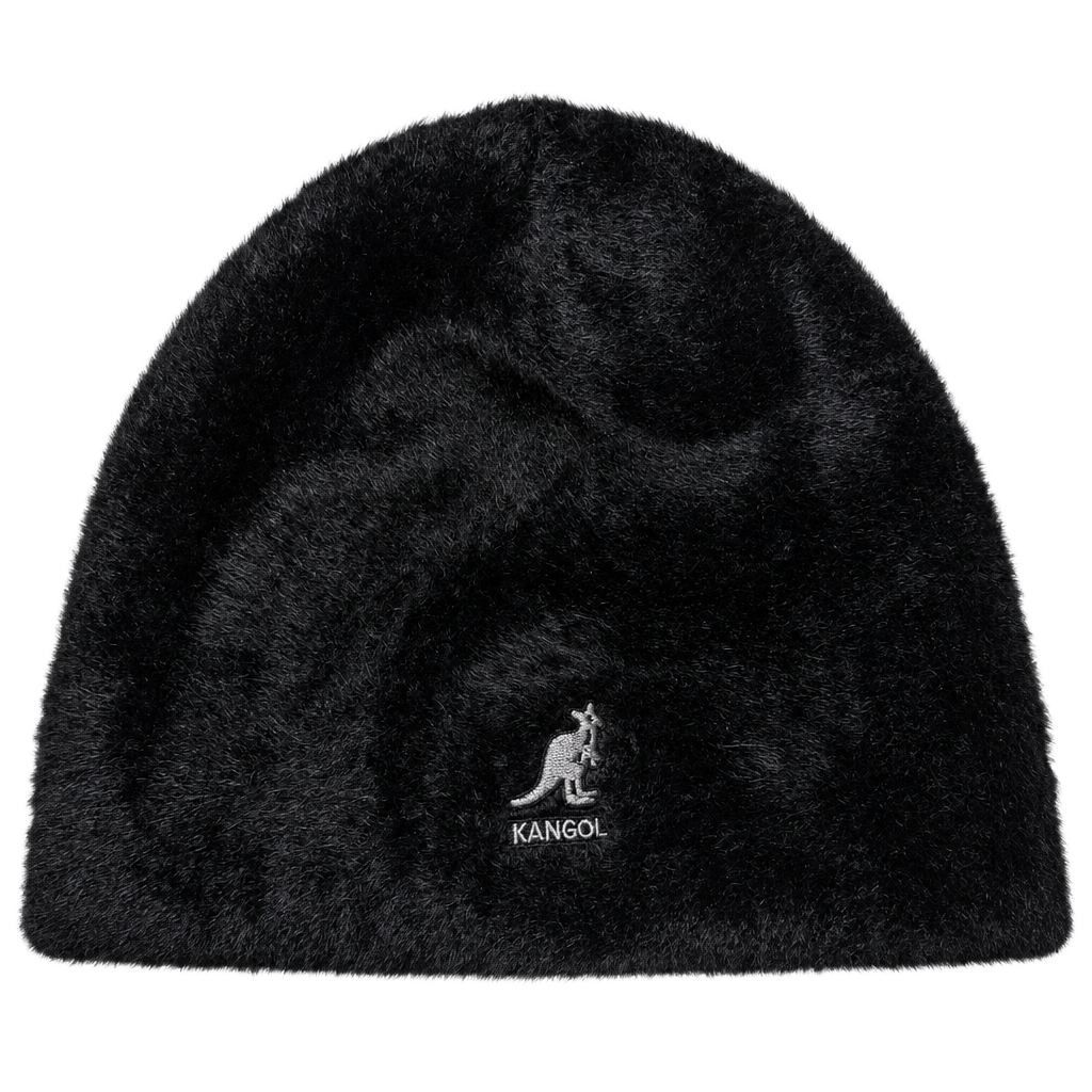 Kangol Furgora Skull Cap Black One Size Furry Beanie Hat 1