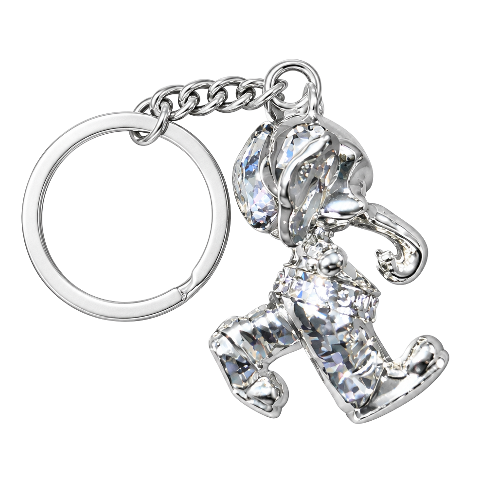 Supreme Elephant Keychain Fw22 Silver Metal 1