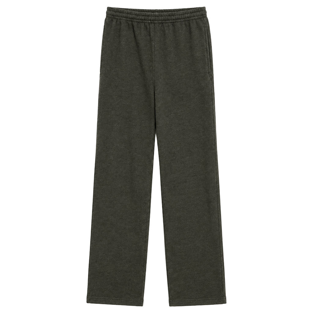 Hanes Ecosmart Sweatpants Size S Charcoal Grey Fleece Joggers 1