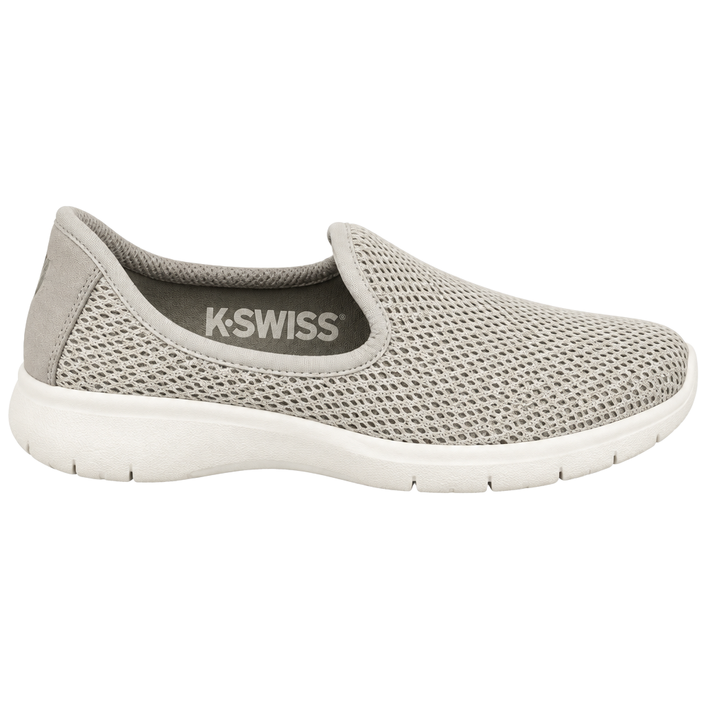 K-Swiss Bigshot Light 3 Tennis Shoes White Silver 1