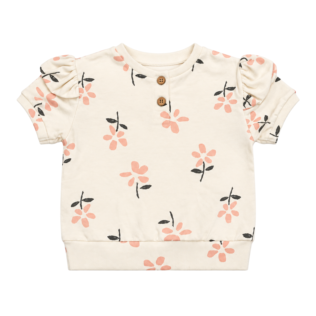 Jessica Simpson Baby Floral Ruffle Top Size 12M 1