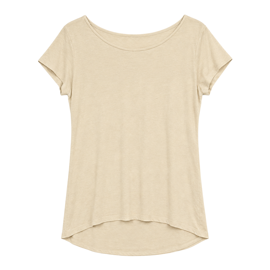 Telluride Clothing Company T-Shirt Size XL/TG White Short Sleeve Tunic 1