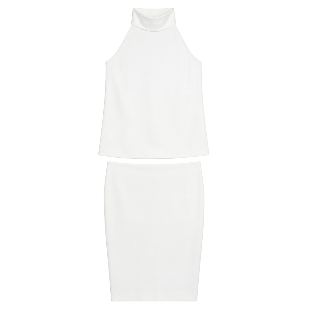 Chiara Boni La Petite Robe Tiffy Halter Blouse Size 44(8)
1