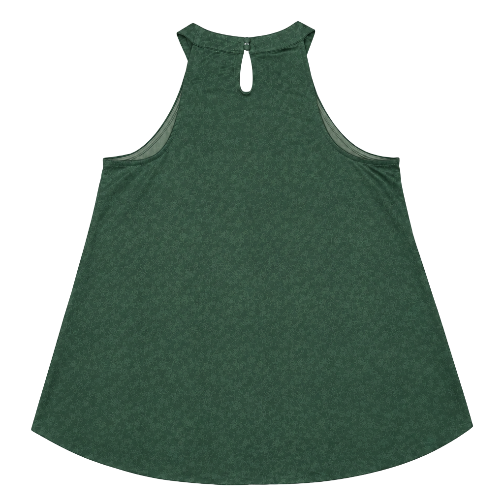 Altar'd State Suede Halter Top Green 1