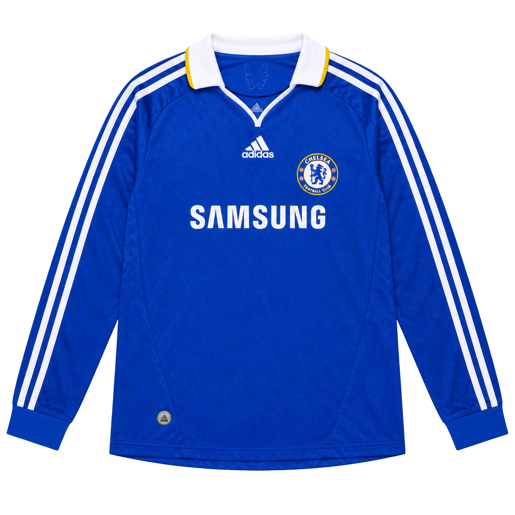 Adidas Chelsea 2008-09 Home Long Sleeve Jersey Size 2XL 1