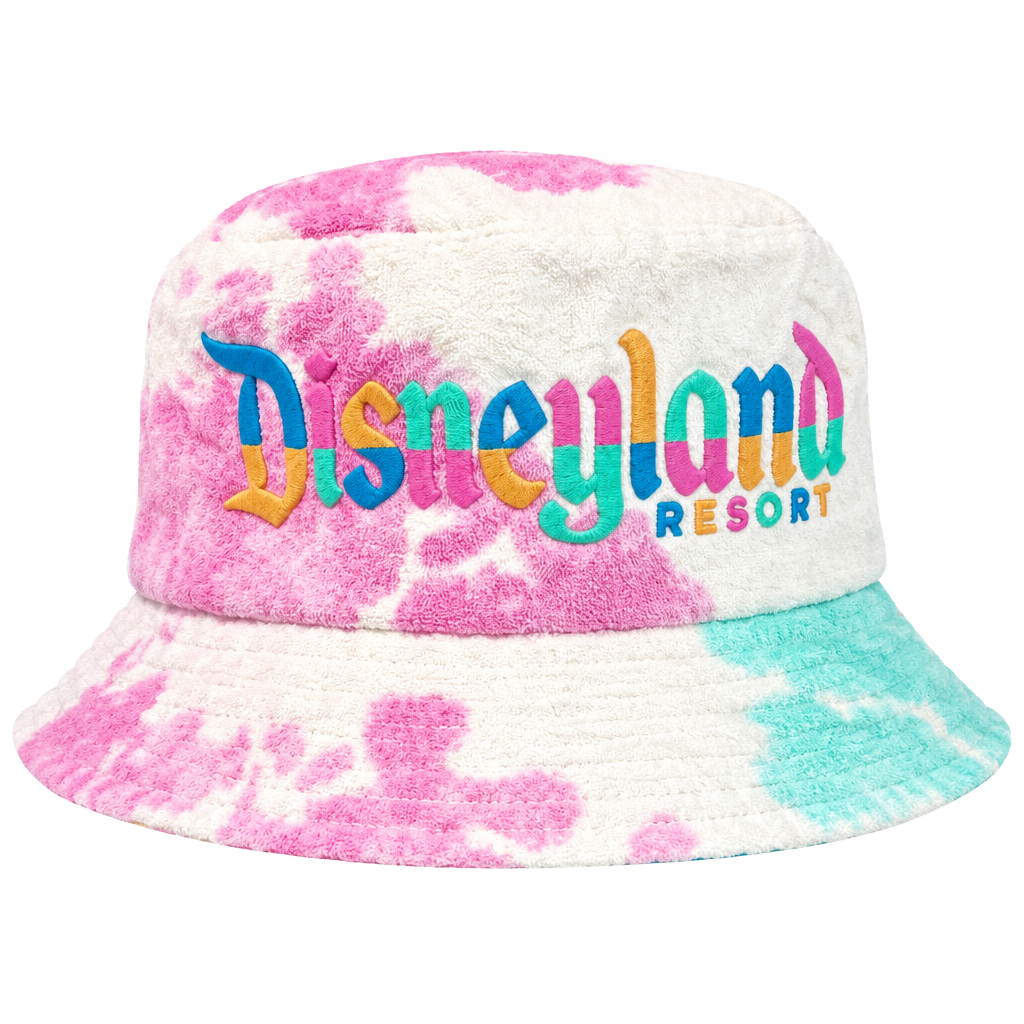Disney Spirit Jersey Disneyland Resort Bucket Hat Tie Dye Multi-Color 1