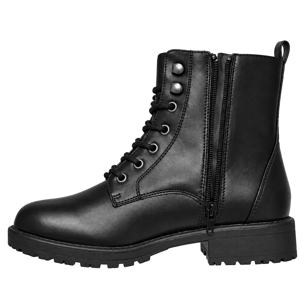 Born® Boreen Leather Combat Boot - .com, 1
