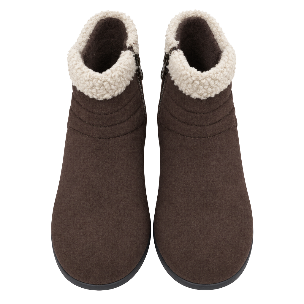 LifeStride Womens Glendale Ankle Boot Coffee 9 W : 1