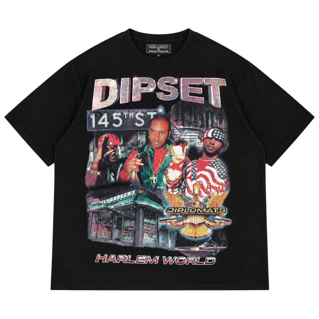 Reason Diplomats Empire Dipset 145th Street T-Shirt XL Black 1