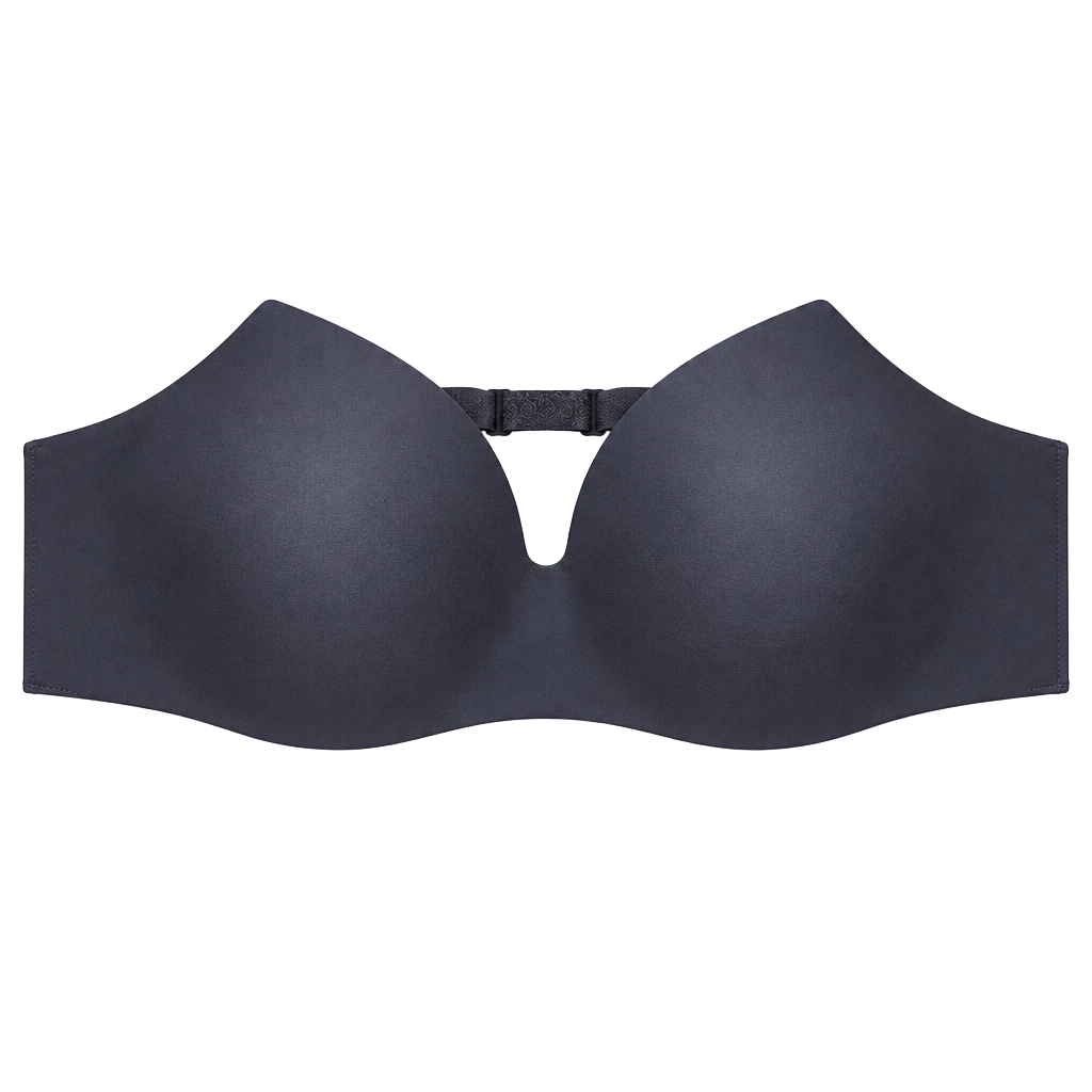 Victoria's Secret Lightly Lined Strapless Bra Size 34DDD Gray 1