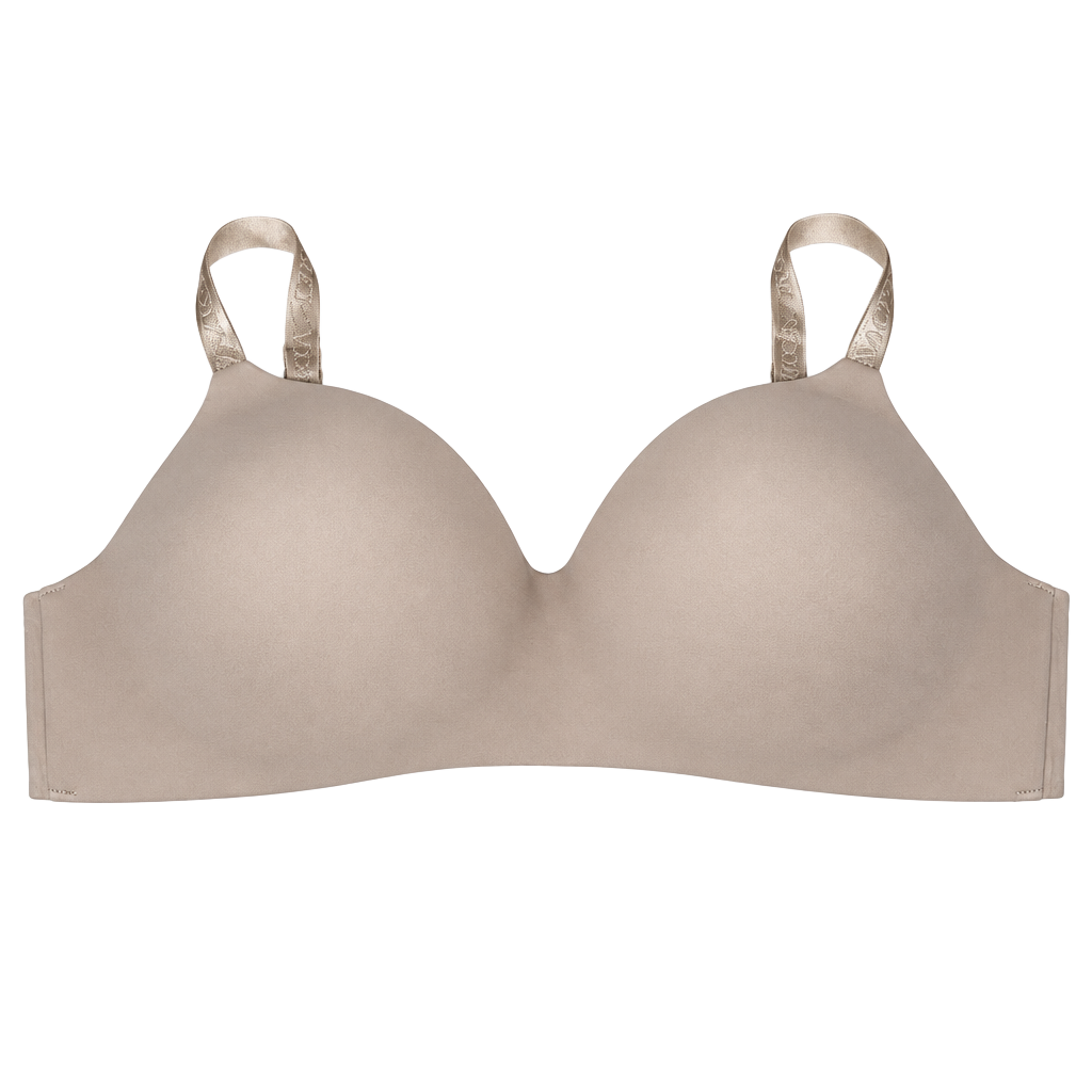 Victoria's Secret T-Shirt Light Lined Wireless Bra Size 34DDD Nude 1
