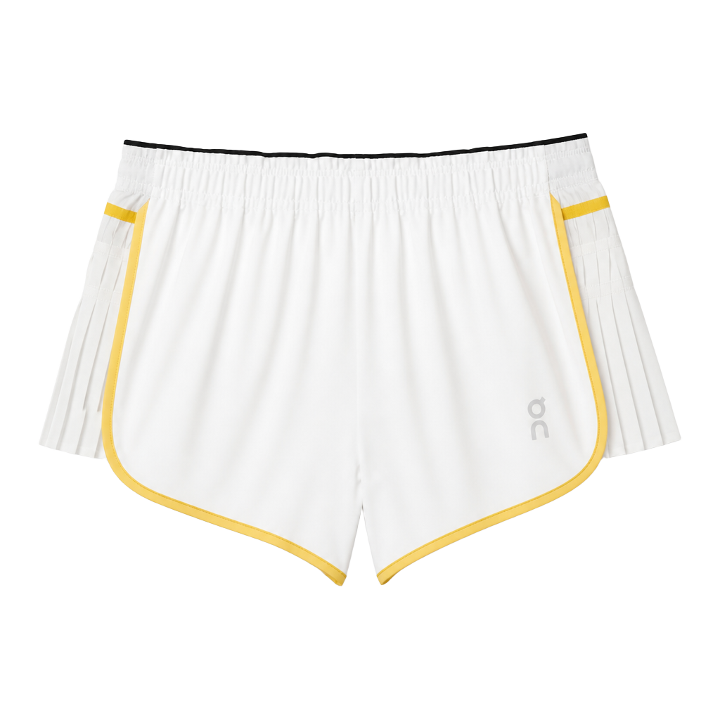 FP Movement Free People White Just To Be Clear Pleated Skort Shorts 1