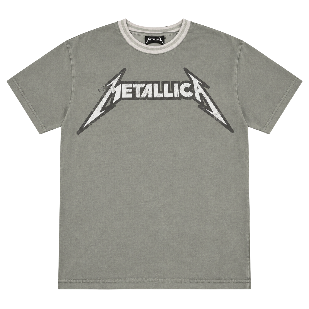 Metallica Ride The Lightning 1985 Tour T-Shirt Green 1