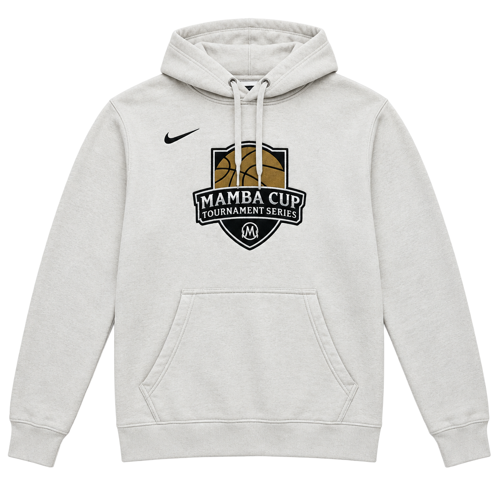 Nike Mamba Cup Tournament Series Hoodie Size S White 1