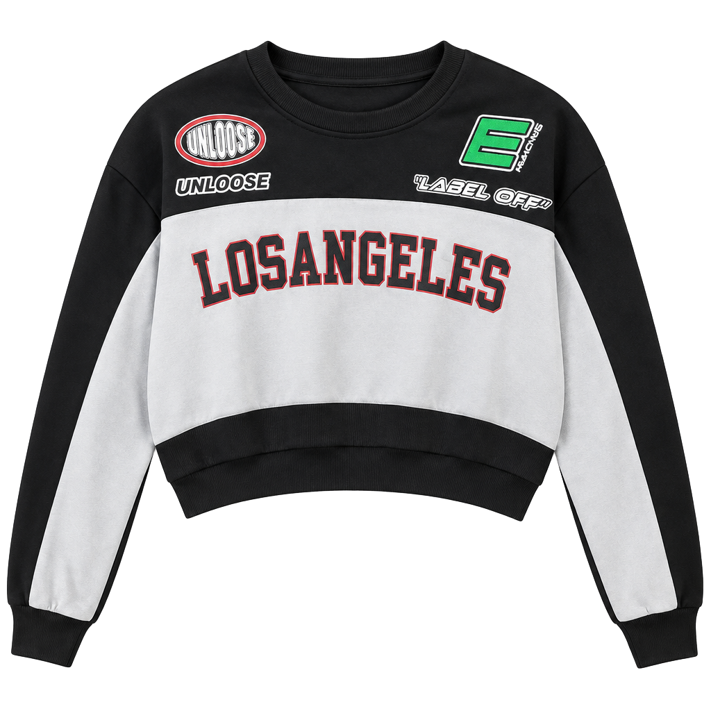 Charming Bunny Los Angeles Graphic Sweatshirt 1
