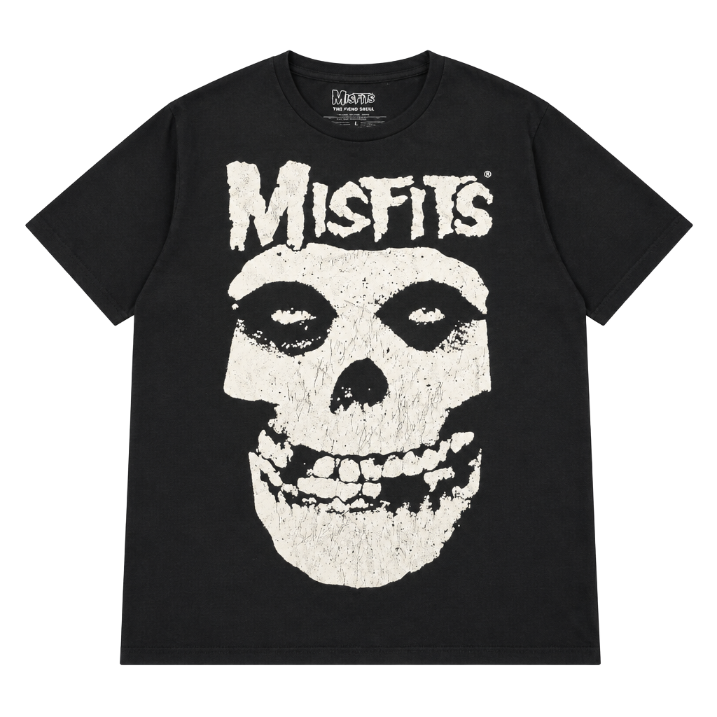 Misfits Crimson Ghost T-Shirt Size XL Black Skull Fiend Logo 1