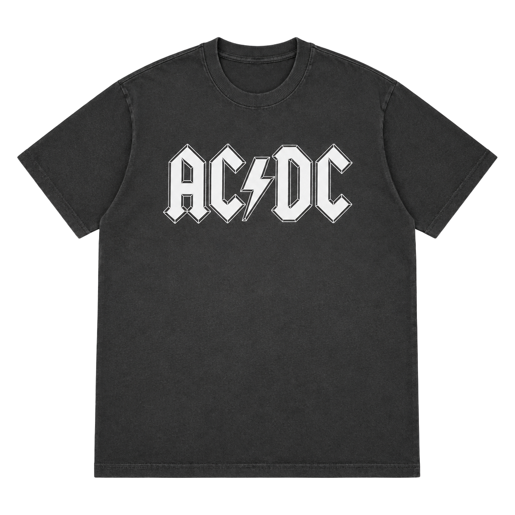 AC/DC Ballbreaker World Tour 1996 Concert T-Shirt Black 1