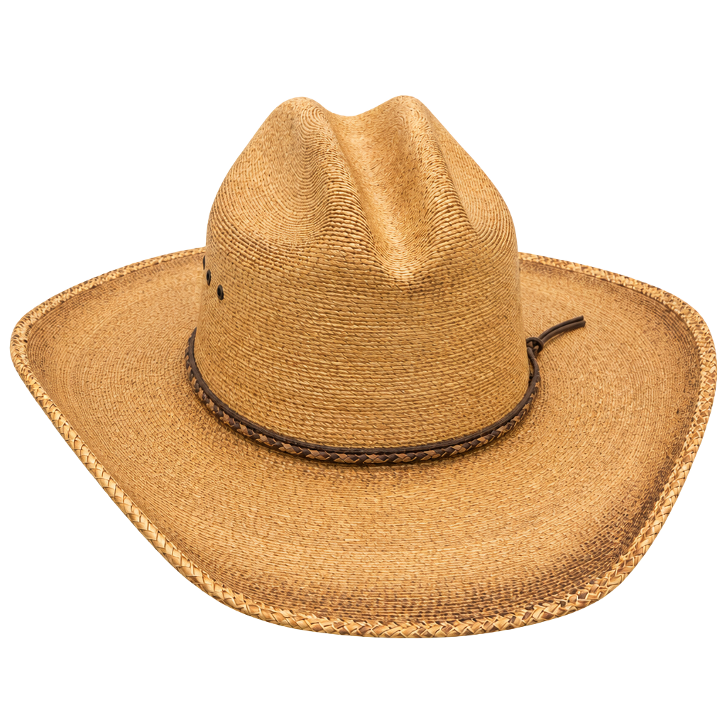 Jason Aldean Amarillo Sky - Mexican Palm Straw Cowboy Hat – , 1