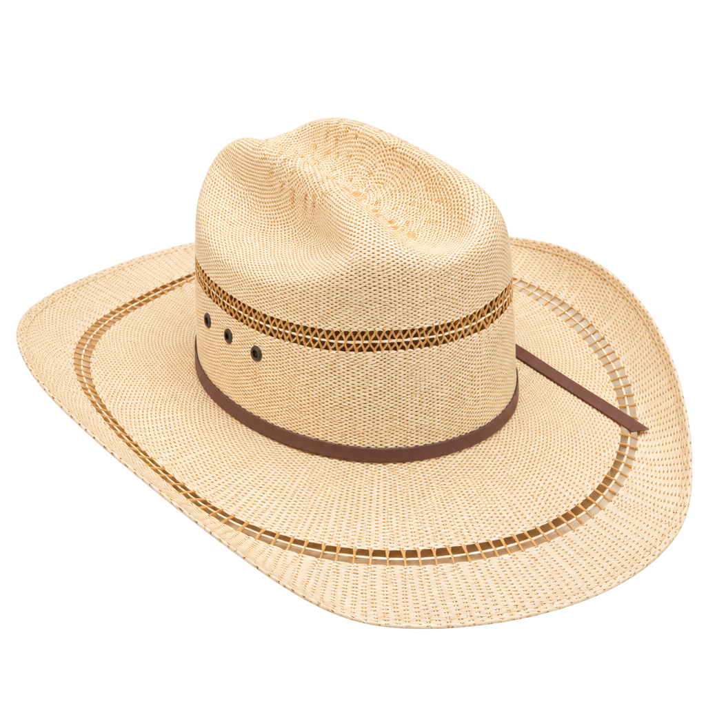 Ariat Double S Straw Cowboy Hat 1