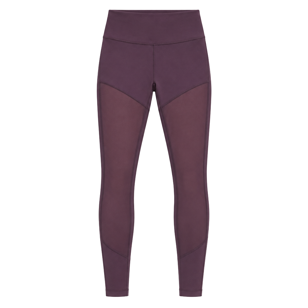 Lululemon Wunder Train Mesh High-Rise Tight 25" Grape Thistle 1