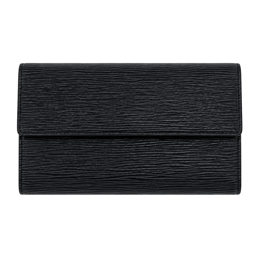 Louis Vuitton Epi Leather Black International Wallet 1