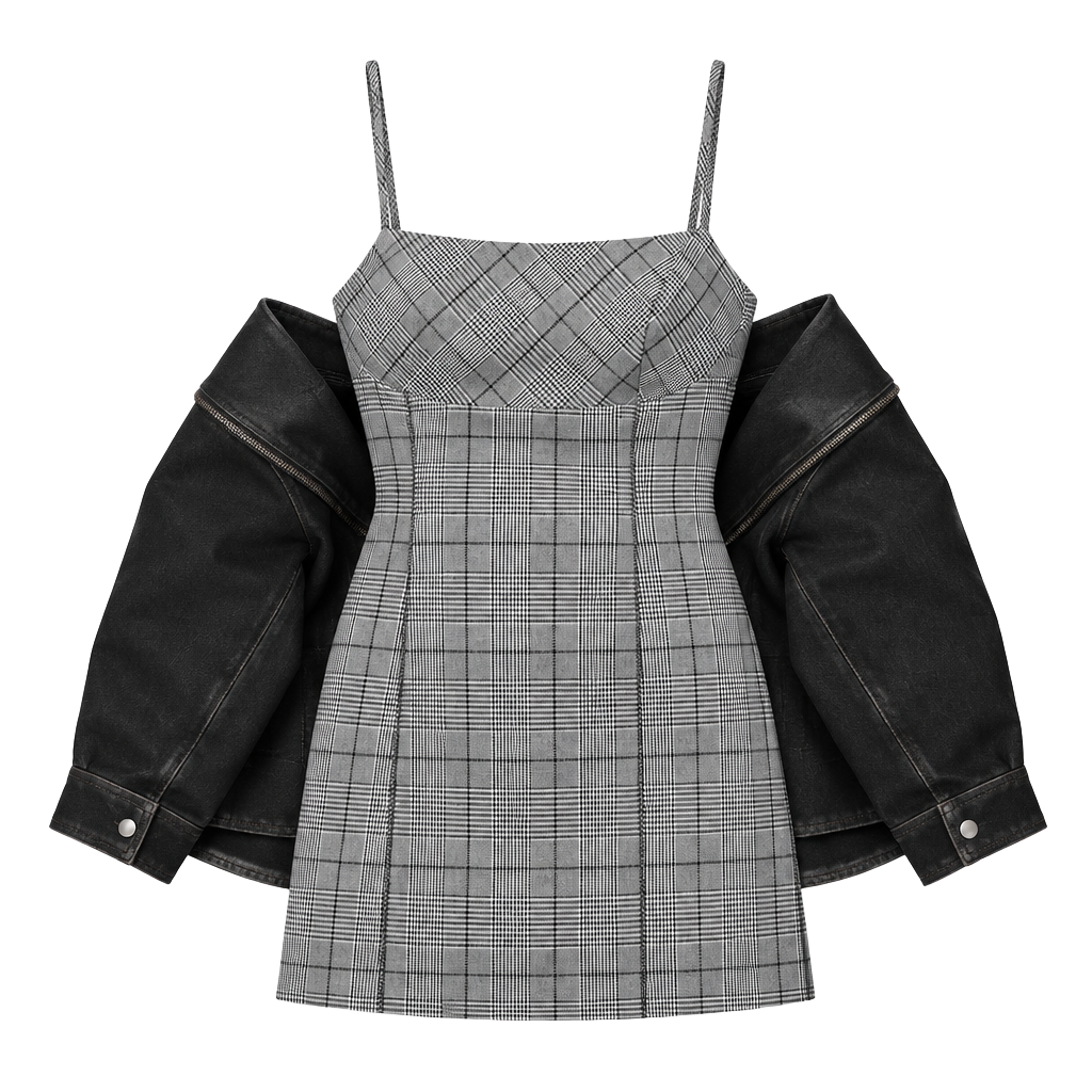 By Scoop-Neck Mini Dress 1