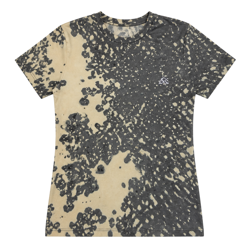 Baseball Mama Bleached T-Shirt Casual Mom Tee Tops (Grey, Small) 1