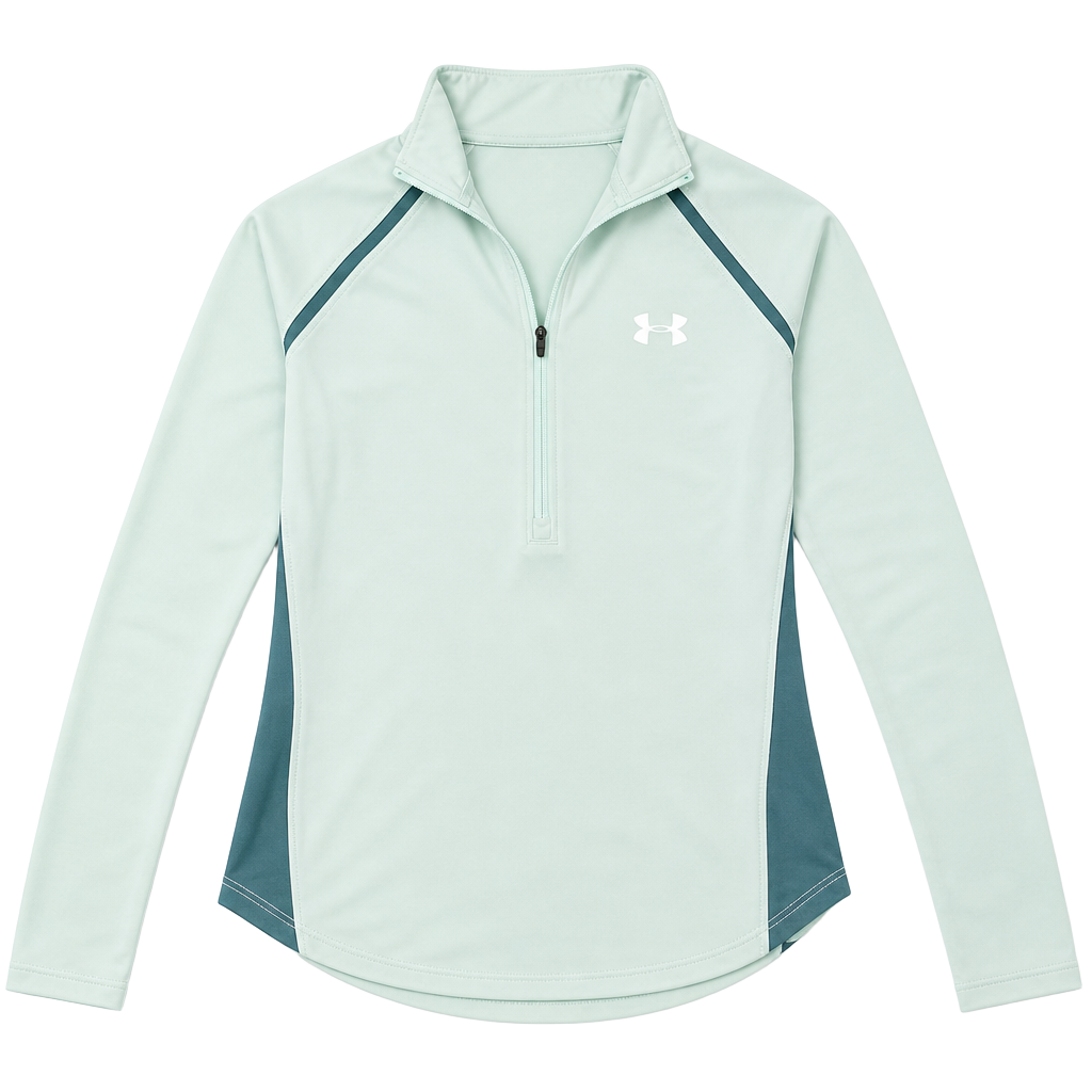 Under Armour HeatGear Run 1/4 Zip Pullover Size Large 1