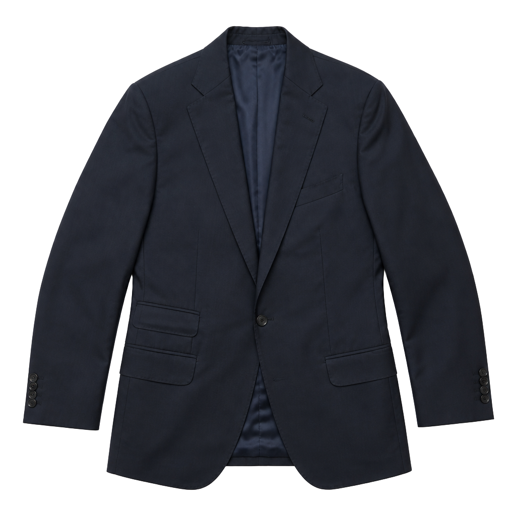 Andrew Carrington Men's Black 100% Linen Sport Coat Blazer 42 Made in Italy 1
