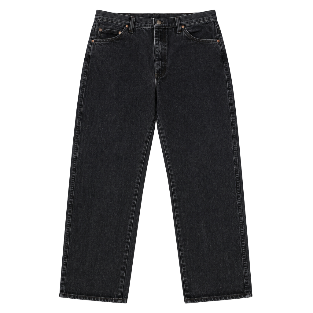 Wrangler Men's Black Jeans 34x32 Cowboy Cut 1