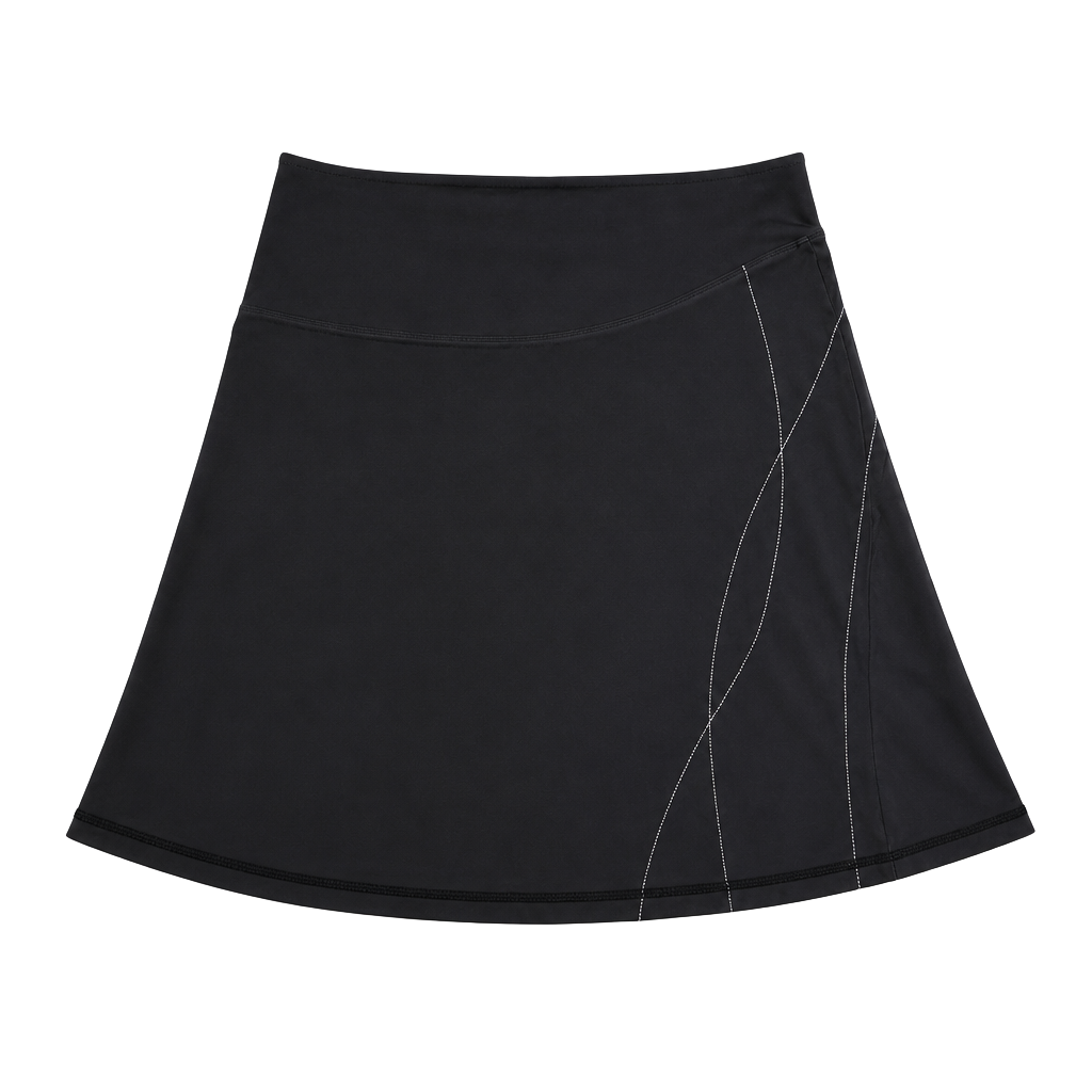 Mountain Hardwear Women's Black Athletic Stretch Pull-On Skirt 1