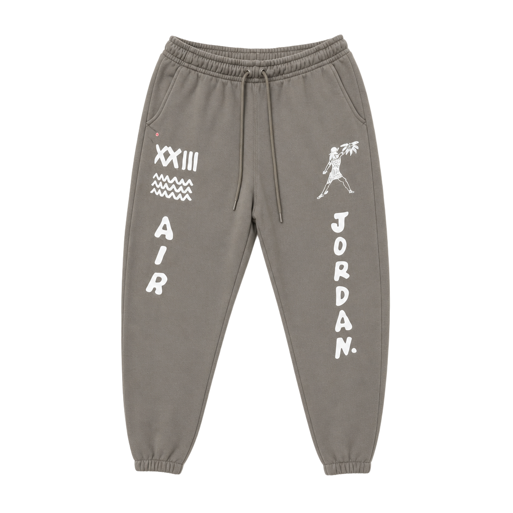 Jordan Artist Series by Umar Rashid Flight Fleece Sweatpants - Palomino/Sail 1