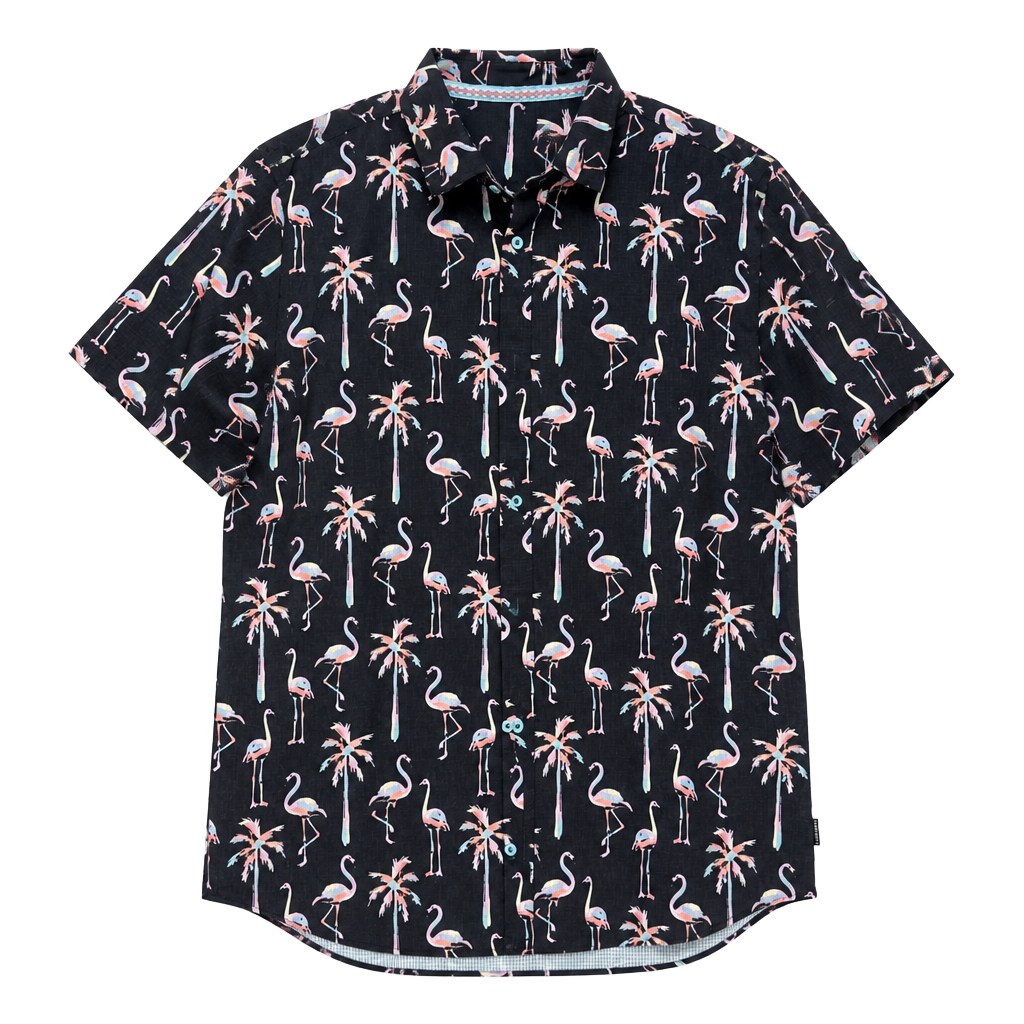 Departwest Performance Stretch Shirt - Men's Shirts in Black 1