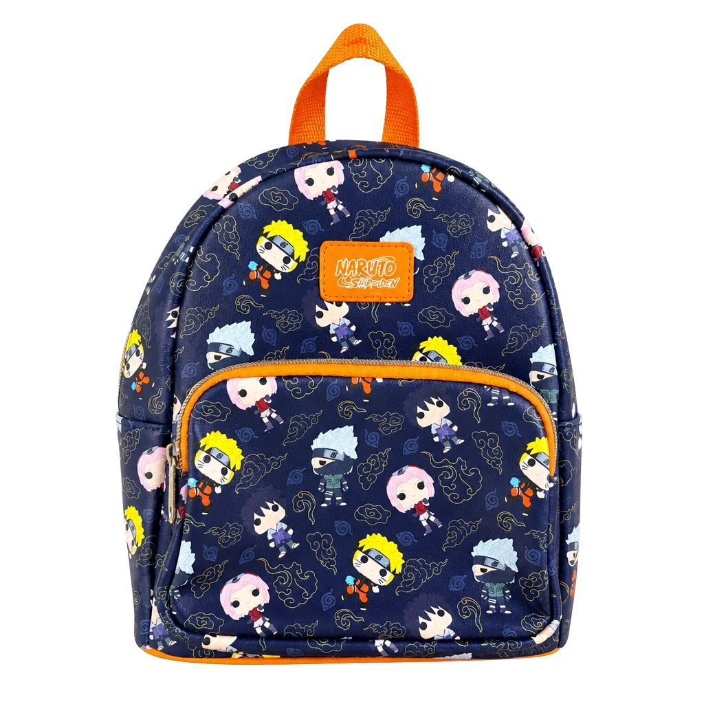 Funko Naruto Shippuden Characters AOP Mini Backpack Like New 1