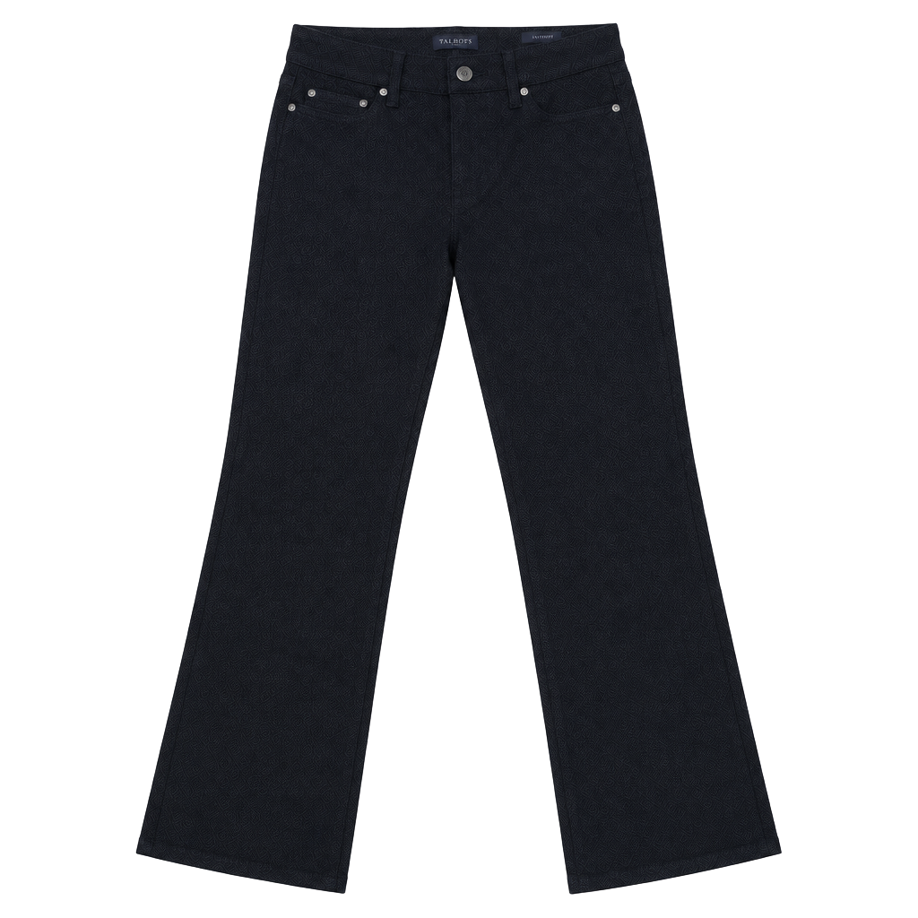 Talbots Slimming Petite Black Capri Jeans Size 4P 1