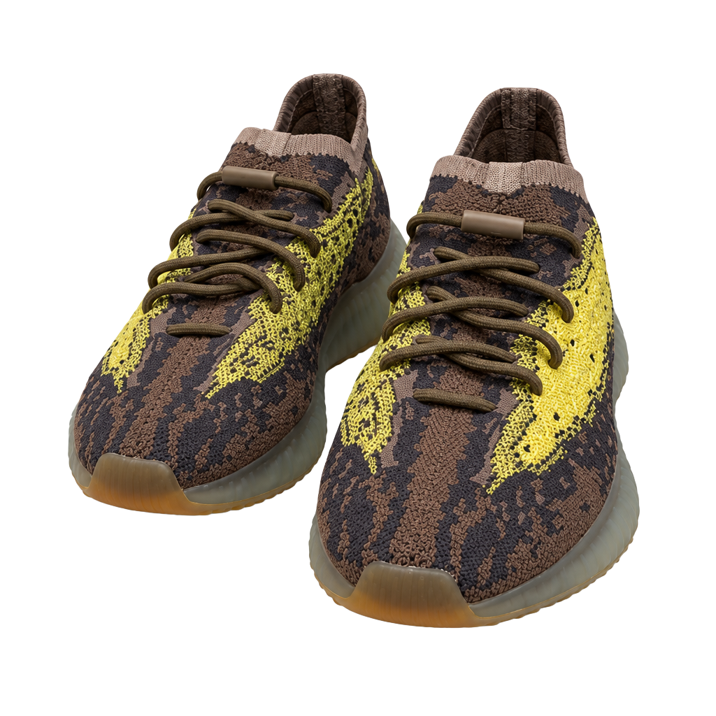 Adidas Yeezy Boost 380 Lmnte FZ4982 Brown Yellow Sneakers 1