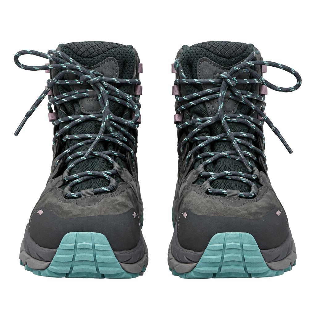 Hoka One One Anacapa Mid Gore-Tex Hiking Boots Gray Blue 1