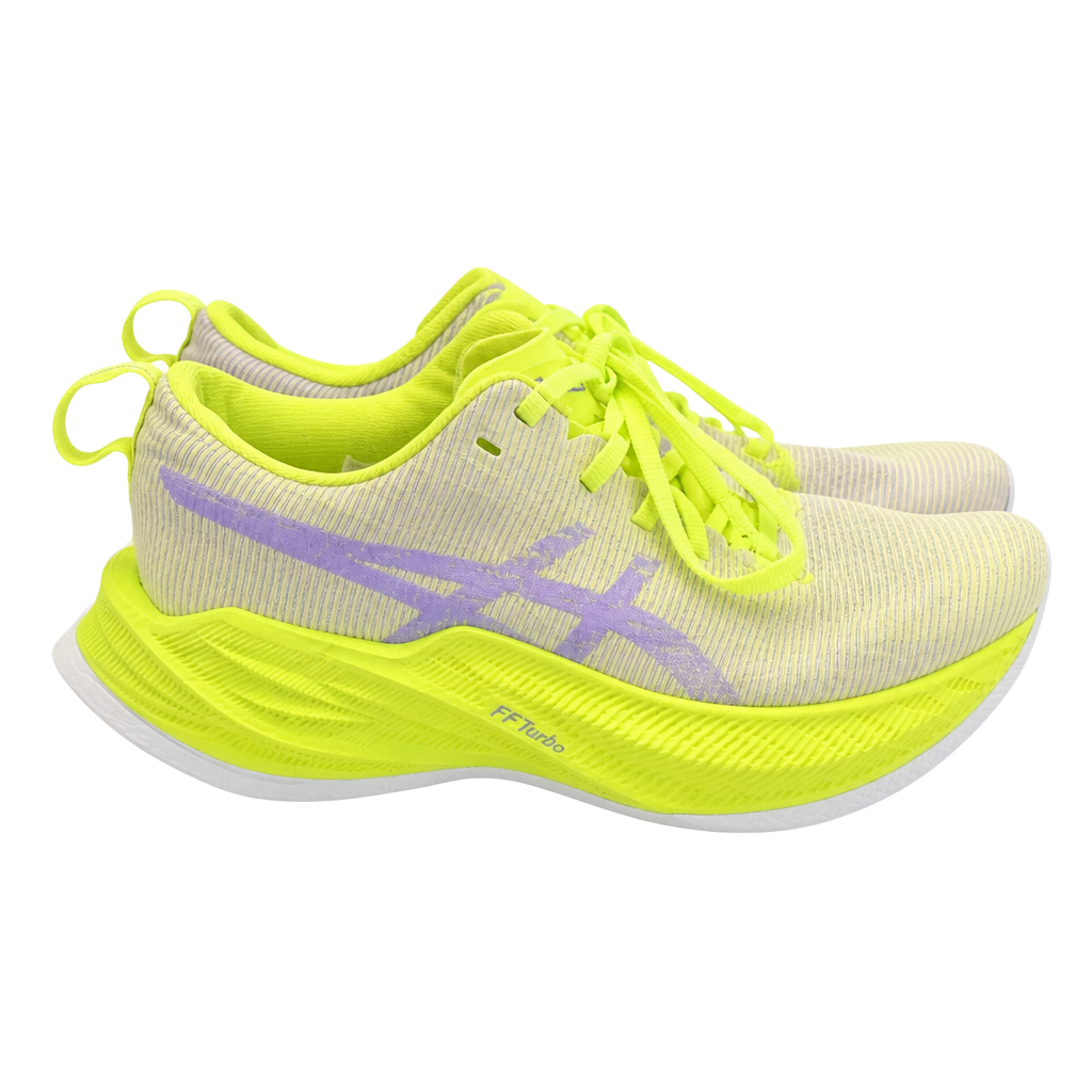 ASICS Superblast Size 4.5 Hazard Green Running Shoes 1