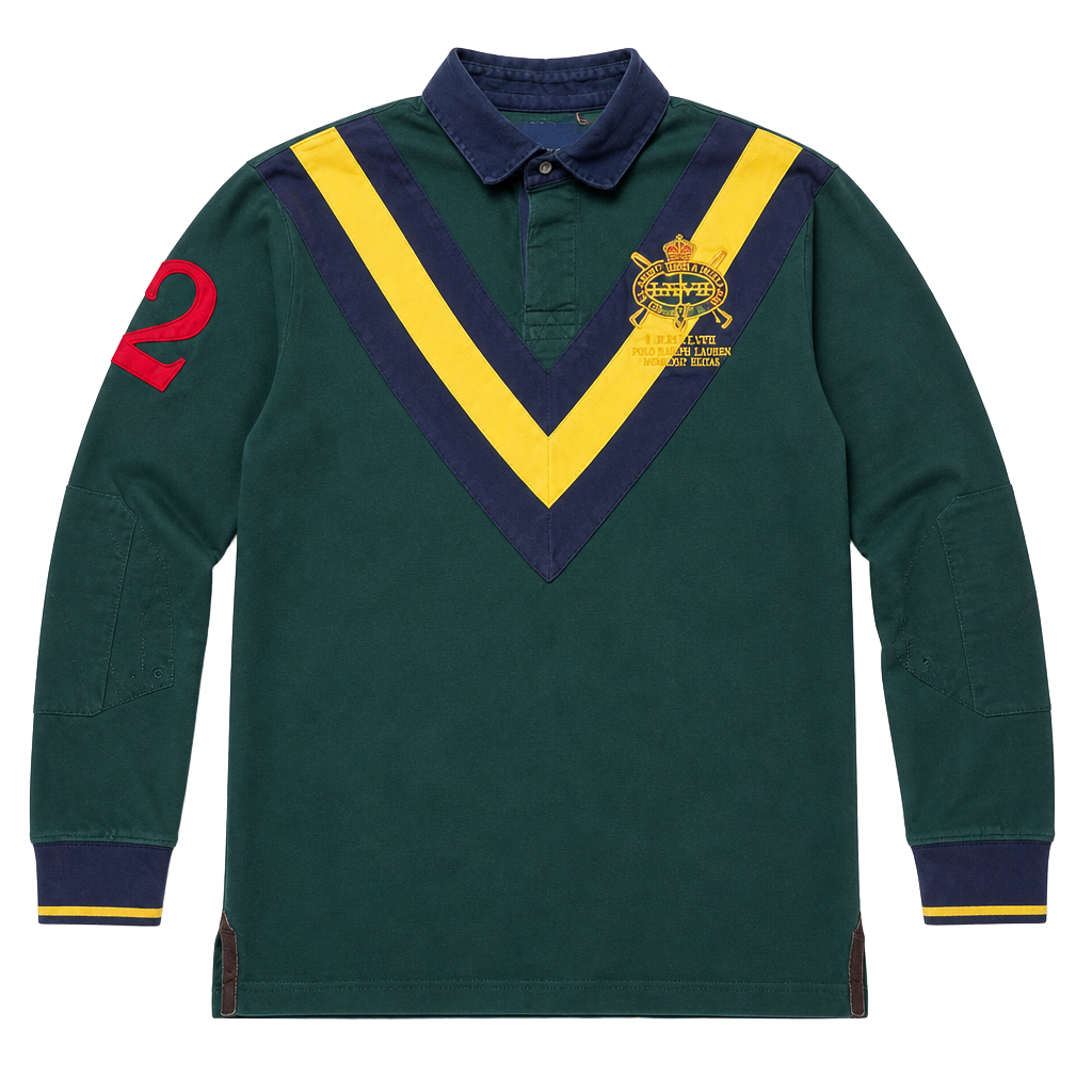 Polo Ralph Lauren PRLFC Crest Golf Club Championship Rugby Shirt 1