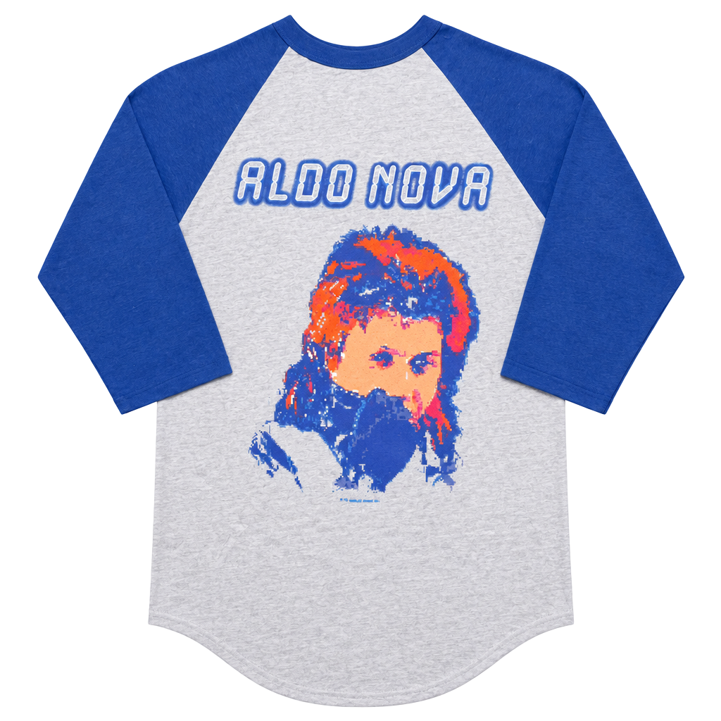 1980s Aldo Nova Raglan I Am A Subject 3/4 Sleeve shirt Medium
1