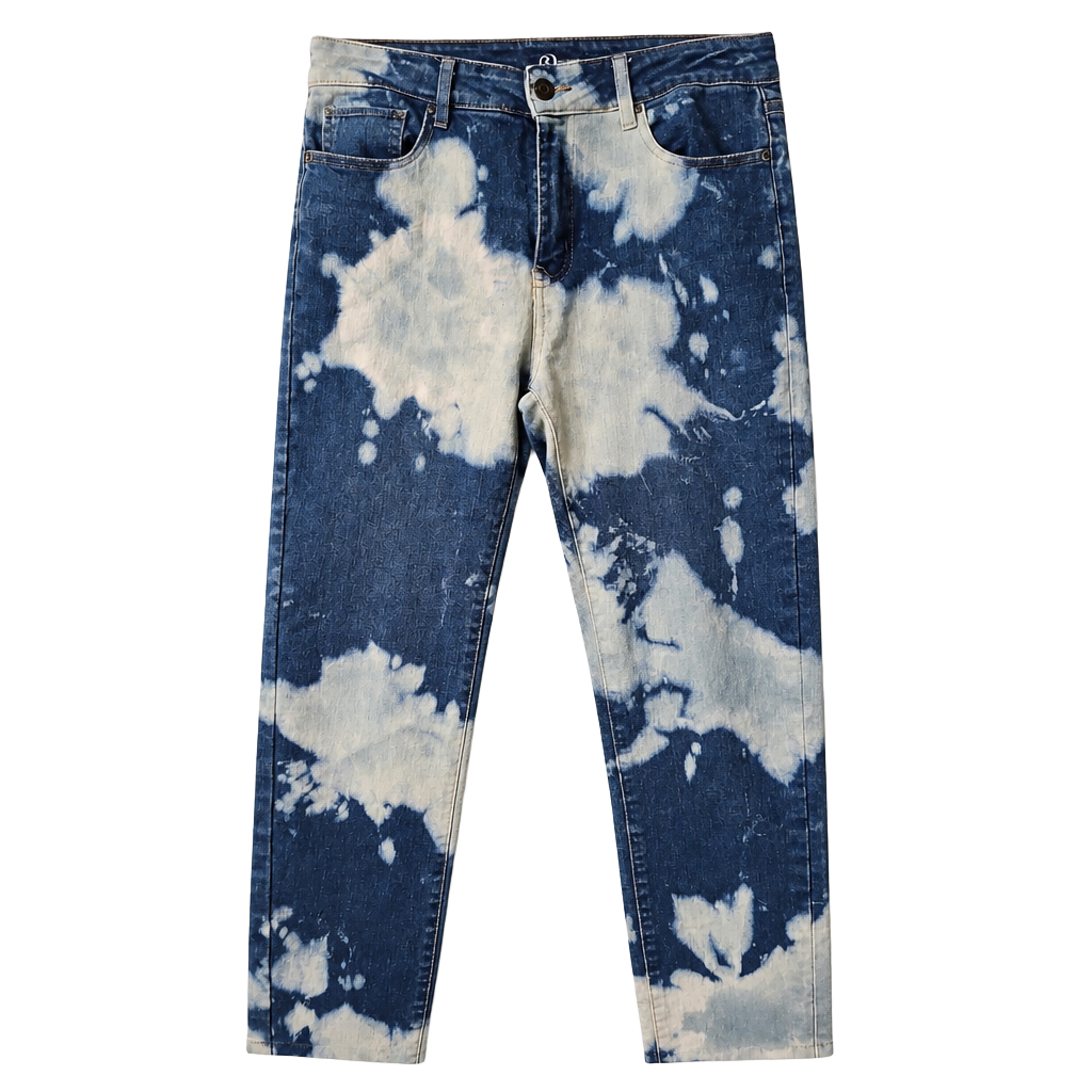 One Republic For All Women's Size 6 Bleach Cloud Tie Dye Skinny Jeans 1