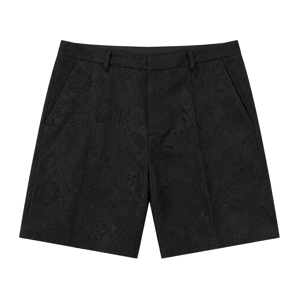 Straight Rose Mirage Short - Black 1