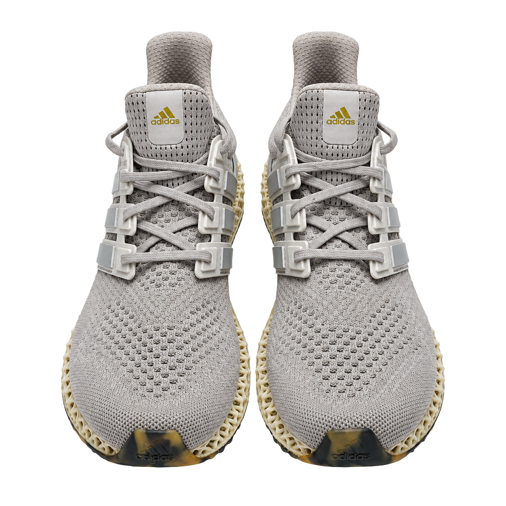 Adidas Ultra 4D Size 12.5 Grey Gold Metallic IG2260 1