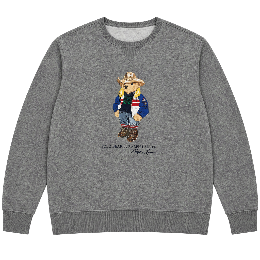 Polo Ralph Lauren Polo Bear Sweatshirt Size L Grey 1